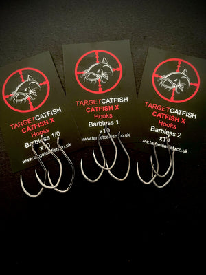 Target Catfish X eagle wave hook