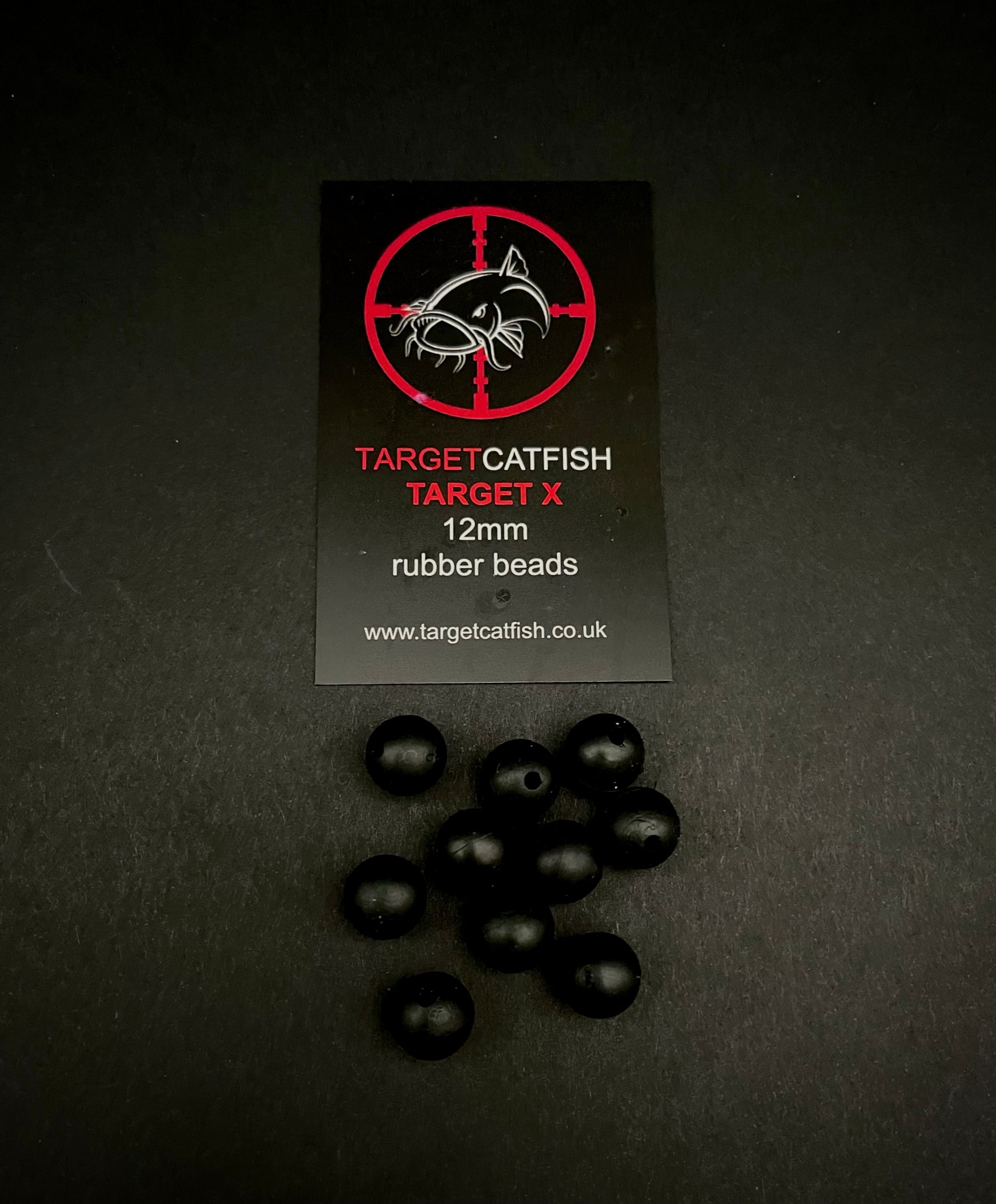 Target Catfish 12mm Rubber Beads