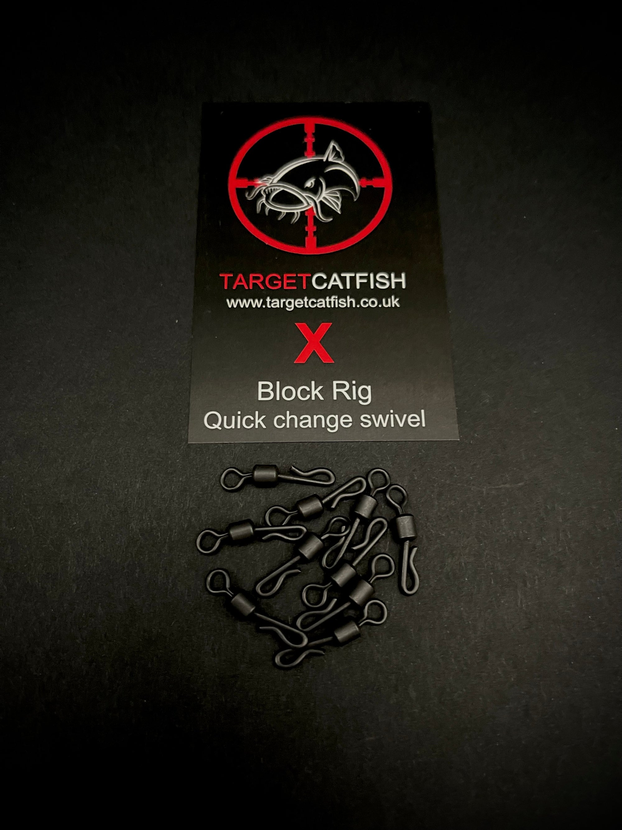 Target Catfish Block rig quick change swivel