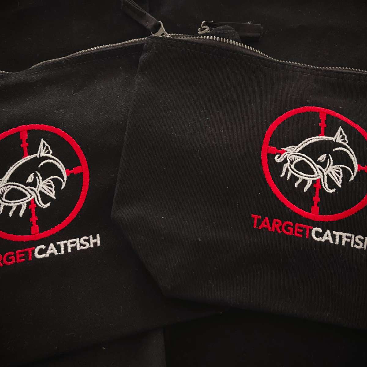 Target Catfish Cotton Zip Pouch